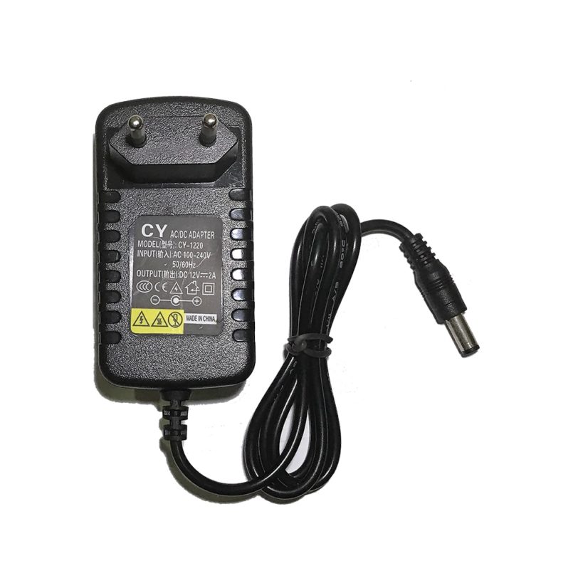 EU AU UK US Plug Type 12V2.5A 2A 1A 5.5mmx2.1mm 5V2A 3.5mmx1.35mm Power Supply AC 100-240V To DC Adapter Plug For CCTV IP Camera - Image 2