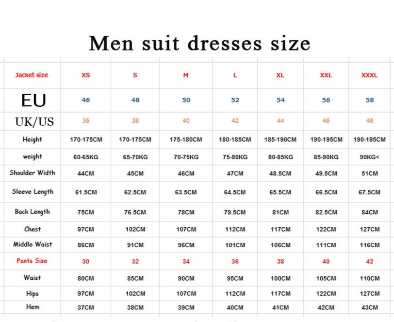 Fashion Black Pinstripe Men Suit Slim Fit Wedding Groom Tuxedos Business Casual Blazers 2 Pieces costume homme (Jacket Pants) - Image 3