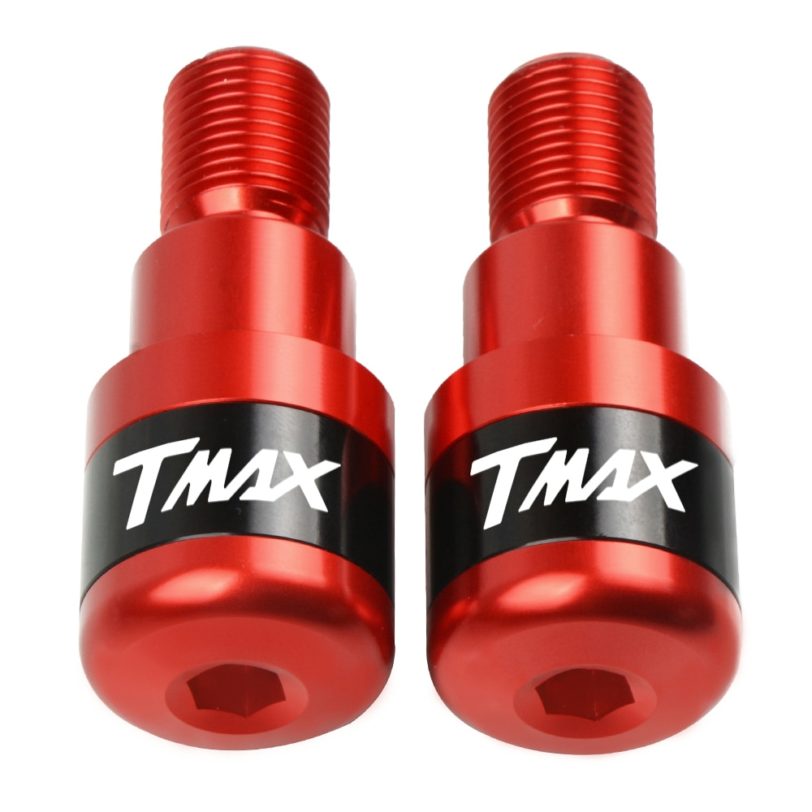 For TMAX Logo Motorcycle Accessories For YAMAHA TMAX T-Max 500 530 CNC Aluminum Motorcycle Handlebar Grip Ends Protector - Image 6