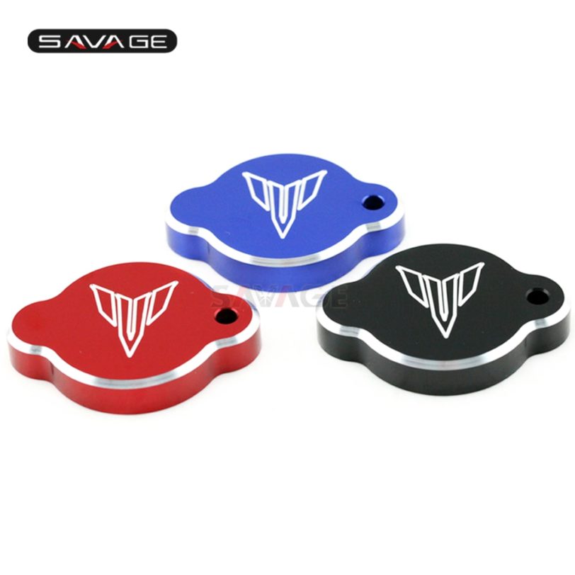 For YAMAHA MT09 FZ09 MT-09 FZ-09 2014-2020 19 Radiator Cover Water Tank Cap Motorcycle Accessories Red/Black/Blue CNC MT FZ 09 - Image 2