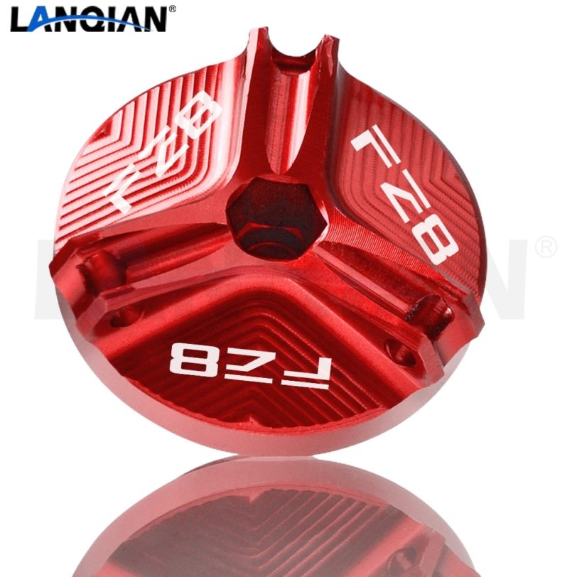 For Yamaha FZ8 Motorcycle Aluminum Engine Oil Filter Cup Plug Cover Screw Moto Parts FZ 8 2011 2012 2013 Accessories - Image 2