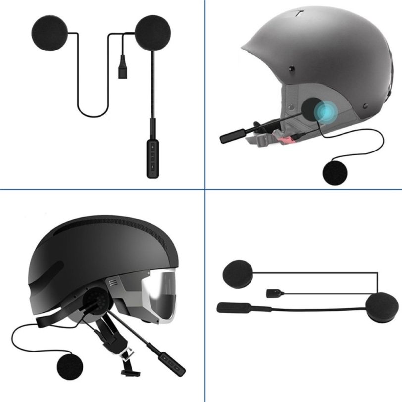 Helmet Headphone 2.402GHz-2.480GHz MH01 Bluetooth 5.0 chip Rechargeable Hands-free Motorcycle Headset Motorcycle Accessories - Image 6