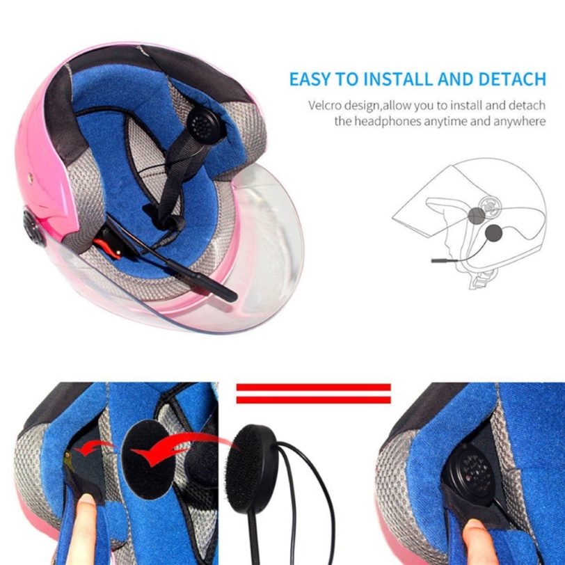 Helmet Headphone 2.402GHz-2.480GHz MH01 Bluetooth 5.0 chip Rechargeable Hands-free Motorcycle Headset Motorcycle Accessories - Image 2