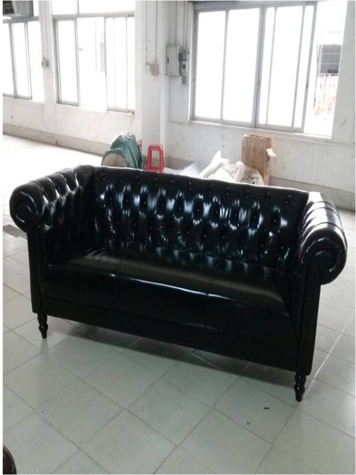 High quality cow top graded real genuine leather sofa living room sofa furniture American style love