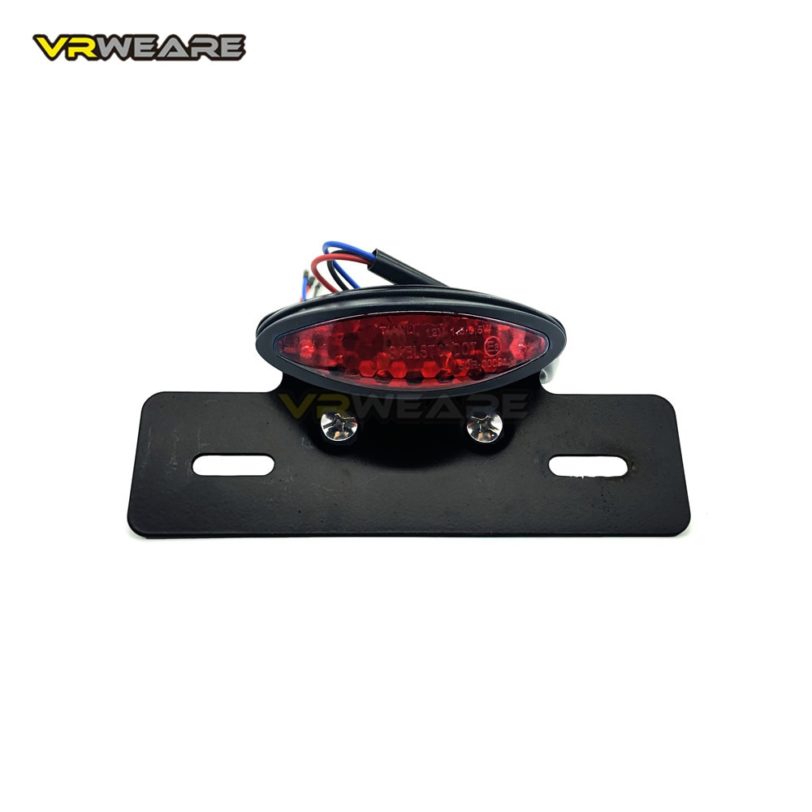 Hot Motorcycle LED Rear Brake Tail Light Stop License Plate Lights for Motorbikes Truck ATV Trailer Cafe Racer - Image 2