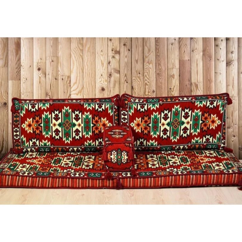 K1 Arabic couch furniture cushion oriental floor sofa Majlis Jalsa Hookah Seating Decor SET Made in Turkey Fast Delivery by DHL - Image 3