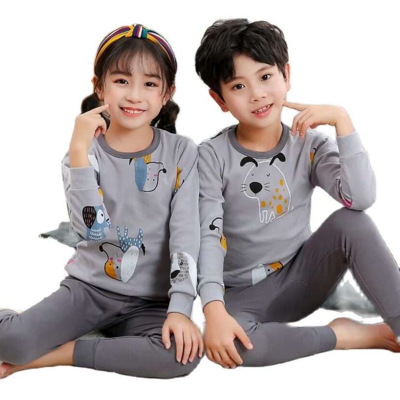 Kids Boys Sleepwear baby girl spring cotton sets Children Homewear Pajamas for Boy Pyjamas Kids Nightwear 2-13Y teenage clothes - Image 4