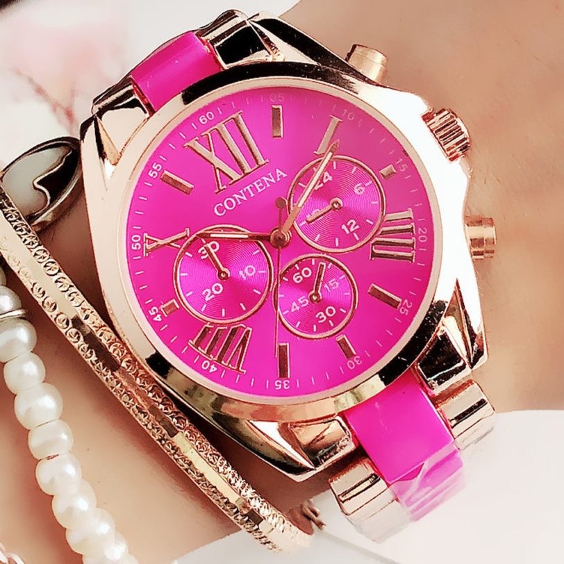 Ladies Fashion Pink Wrist Watch Women Watches Luxury Top Brand Quartz Watch M Style Female Clock Relogio Feminino Montre Femme - Image 6