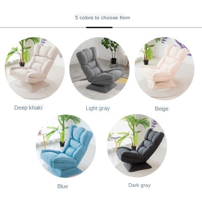 Lazy sofa chair folding single children s leisure nursing chair Nordic living room adjustable light luxury 1