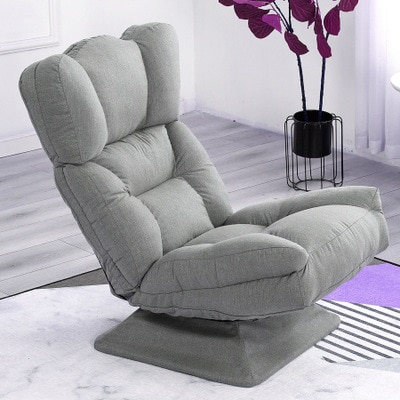 Lazy sofa chair folding single children s leisure nursing chair Nordic living room adjustable light