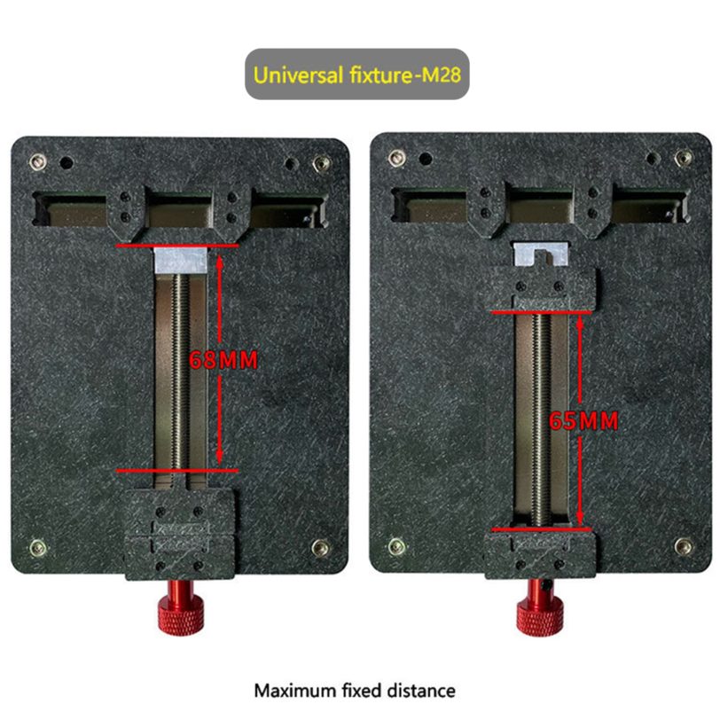 M28/M32 Universal Repair Fixture IC Motherboard Dual-slot Glue Removal Workbench Mobile Phone Maintenance Fixture Repair Tools - Image 2