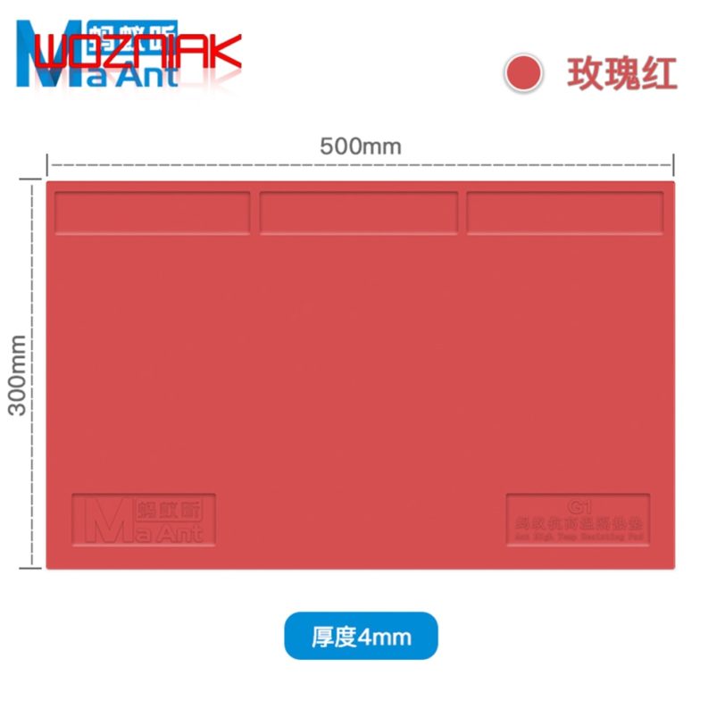 MaAnt G1 Large size 500mm x 300mm Repair Pad High Temperature Resistance Mobile Phone Computer Maintenance workbench - Image 5