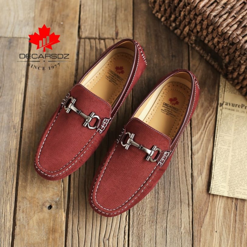 Men Loafers Shoes 2021 New Autumn Brand Comfy Male Footwear Moccasin Fashion Shoes Men Slip-on Men's Flats Men Casual Shoes Man - Image 4