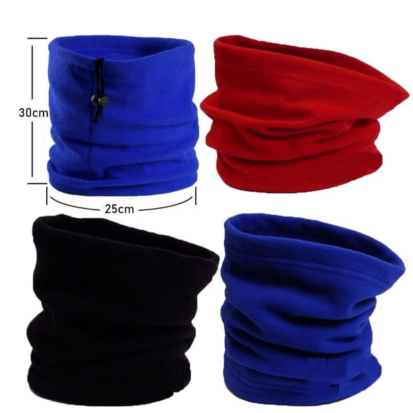 Men Women Winter Hiking Scarf Camping Face Mask Cycle Polar Fleece Outdoor Neck Gaiter Warmer Neck Tube Face Mask Headwear - Image 5