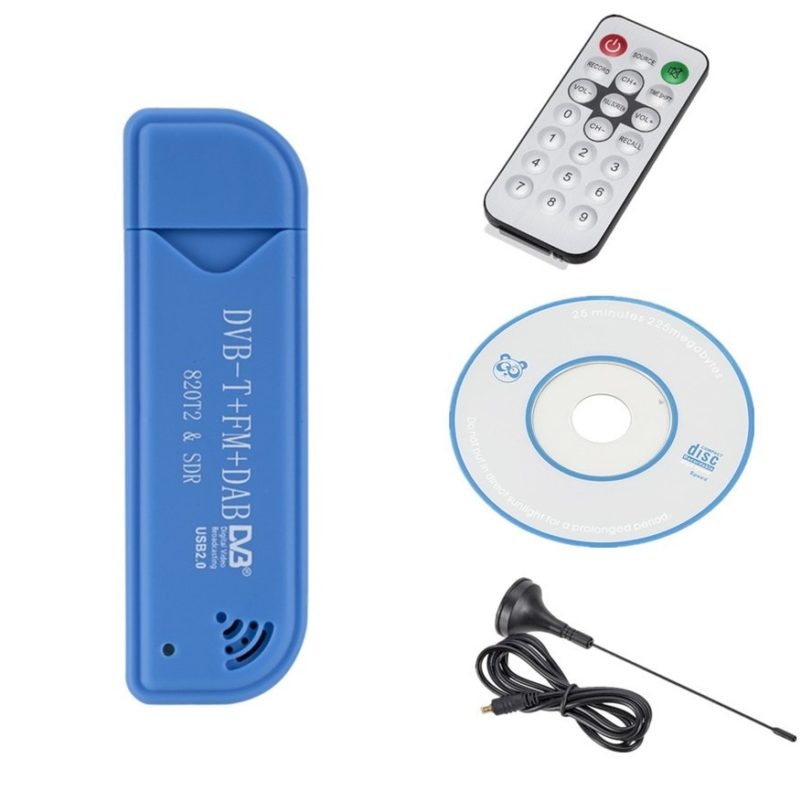 Mini Portable TV stick 820T2 Digital USB 2.0 TV Stick DVB-T DAB FM RTL2832U Support SDR Tuner Receiver TV accessories - Image 5