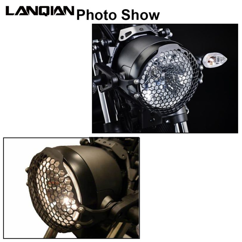 Motorcycle Headlight Protector Cover Grill For Yamaha XSR700 XSR 700 2016-2021 XSR700 XTribute 2018 2019 2020 2021 Accessories - Image 2