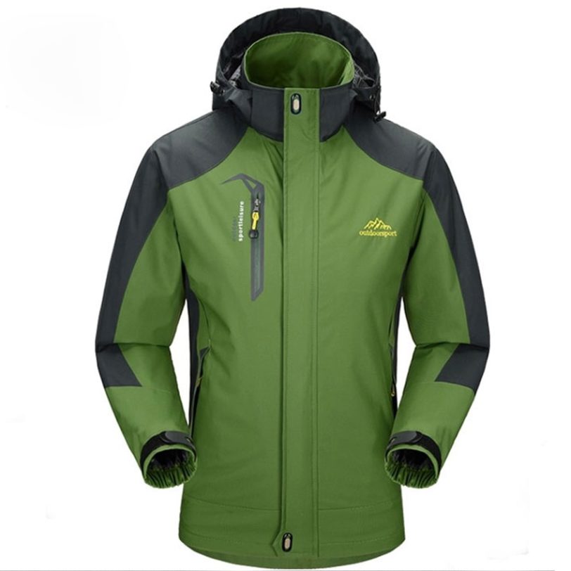 Mountainskin 5XL Men s Jackets Waterproof Spring Hooded Coats Men Women Outerwear Army Solid Casual Brand 1