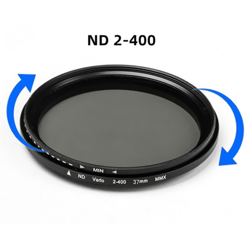 ND2 To 400 Resin Universal ND Filter Neutral Density Mobile Phone SLR Lens Camera Effective Adjustable Portable Light Reduction - Image 5