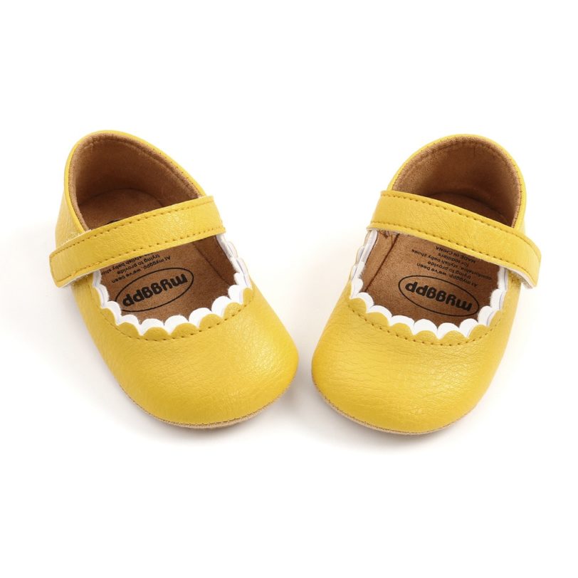 New Baby Shoes Baby Boy Girl Shoes Leather Rubber Sole Anti-slip Toddler First Walkers Infant Crib Shoes Newborn Girl Moccasins - Image 2