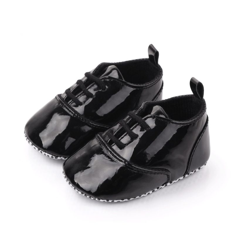 New Fashion Leather Baby Sports Sneakers Shoes Newborn Baby Boy First Walkers Shoe Infant Toddler Soft Sole Anti-slip Baby Shoes - Image 3