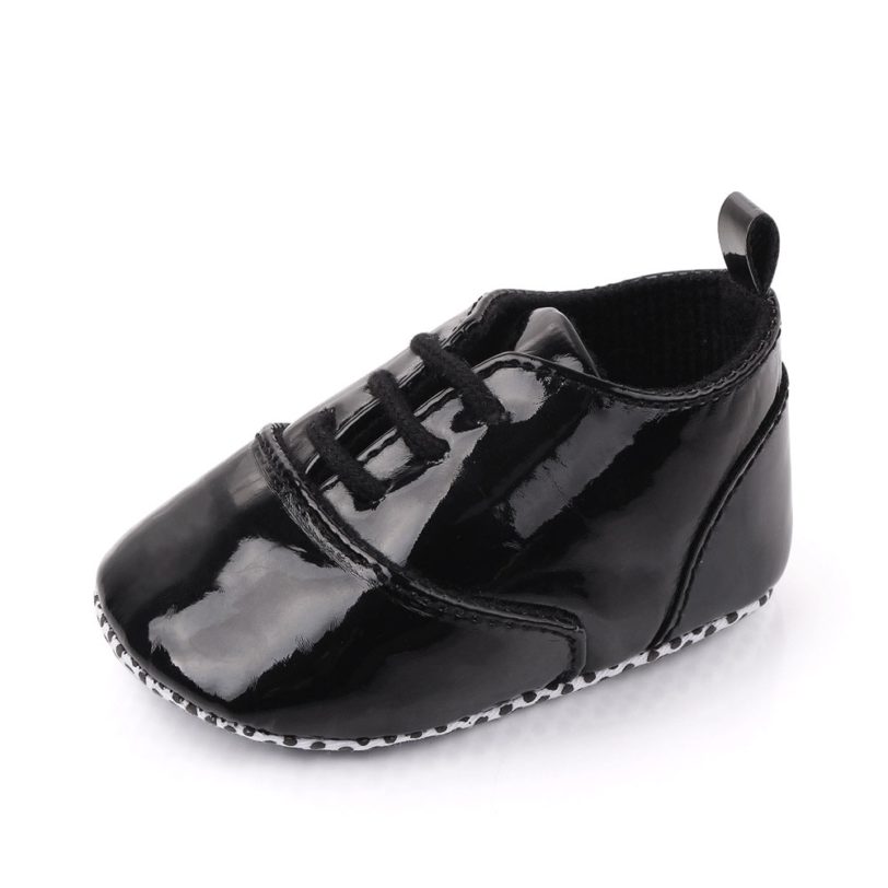 New Fashion Leather Baby Sports Sneakers Shoes Newborn Baby Boy First Walkers Shoe Infant Toddler Soft Sole Anti-slip Baby Shoes - Image 4