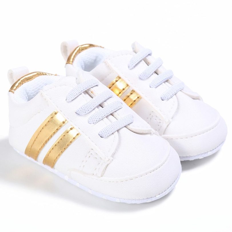 New Fashion Sneakers Newborn Baby Crib Shoe Boys Girls Infant Comfortable Booties Toddler Soft Sole First Walkers Children Shoes - Image 2