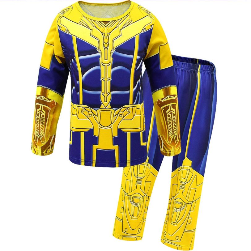 New Kids pijamas Girls Shazam Captain clothes boy christmas Cosplay pajamas Costumes kids Children Pyjamas Pjs sets shorties - Image 3