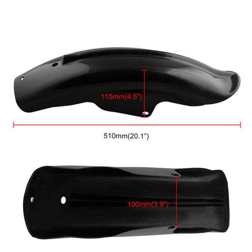 New Motorcycle Black Rear Back Mudguard Fender Accessory For Bobber Racer Motorcycle Accessories Parts Frames Fitting Universal - Image 4