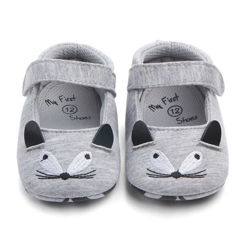 Newborn Baby Girl Shoes Cute Animal Pattern Princess Kid Anti-slip Shoes For 0-18 Months Infant Toddler Crib First Walker - Image 4