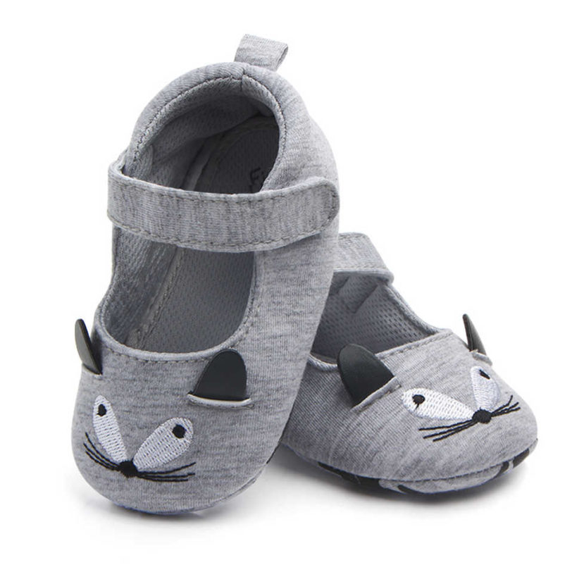 Newborn Baby Girl Shoes Cute Animal Pattern Princess Kid Anti-slip Shoes For 0-18 Months Infant Toddler Crib First Walker - Image 6