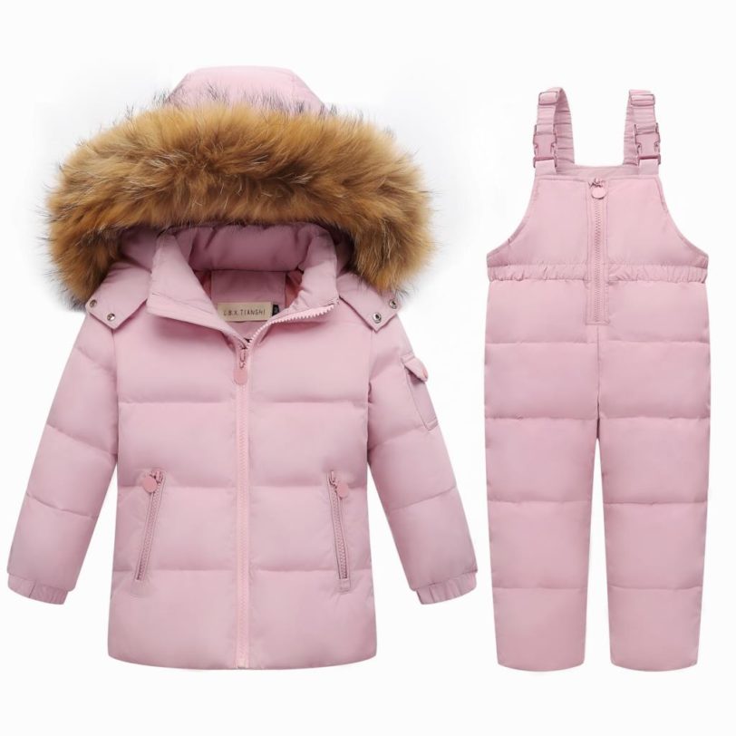 OLEKID -30 Degree Russia Winter children Boys Clothes set Down Jacket Coat Overalls For Girl 1-5 Years Kids Baby Girl Snowsuit - Image 3