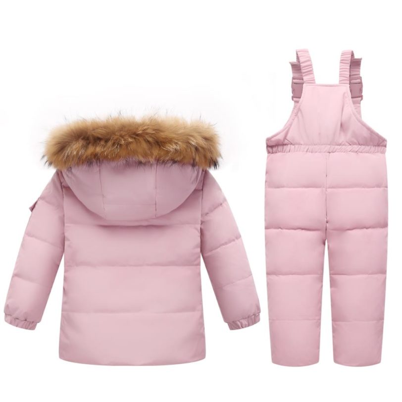 OLEKID -30 Degree Russia Winter children Boys Clothes set Down Jacket Coat Overalls For Girl 1-5 Years Kids Baby Girl Snowsuit - Image 4