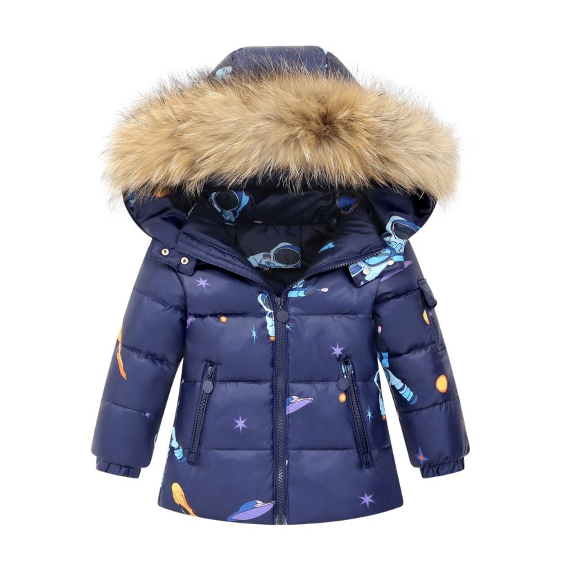 OLEKID -30 Degree Russia Winter children Boys Clothes set Down Jacket Coat Overalls For Girl 1-5 Years Kids Baby Girl Snowsuit - Image 6