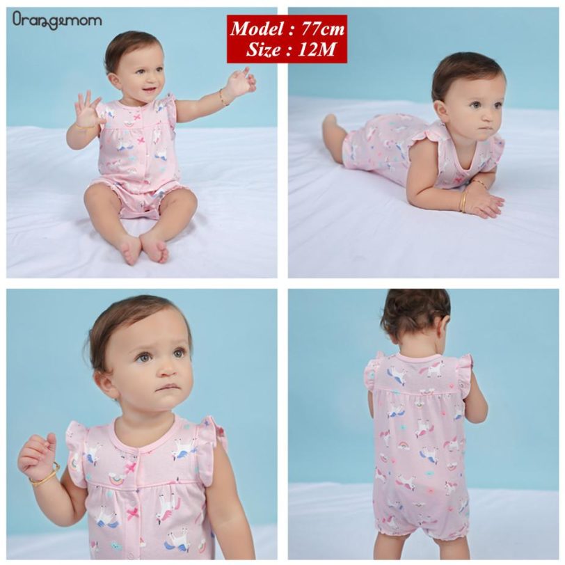 Orangemom Brand Summer Baby Rompers Short Sleeve Baby Girls Clothing Kids Jumpsuits Newborn Baby Clothes For Girl Roupas vestido - Image 3