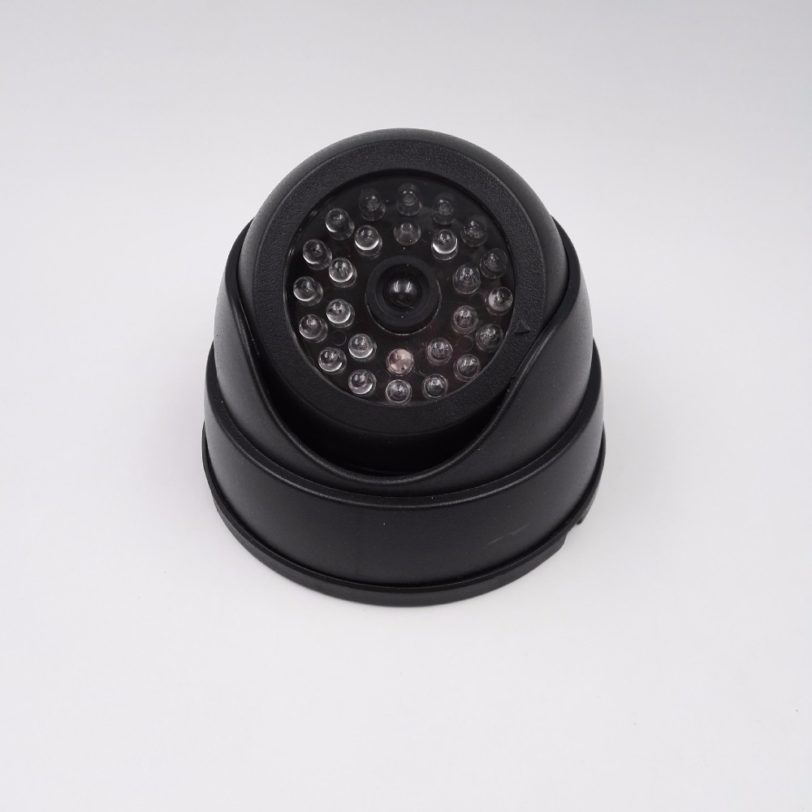 Outdoor CCTV Fake Simulation Dummy Camera Home Surveillance Security Dome Mini Camera Flashing LED Light Fake