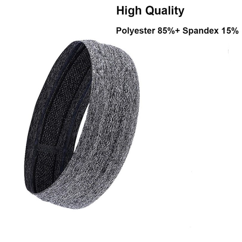 Outdoor Sports Headband Portable Fitness Hair Bands Man Woman Hair Wrap Brace Elastic Cycling Yoga Running Exercising Sweatband - Image 4