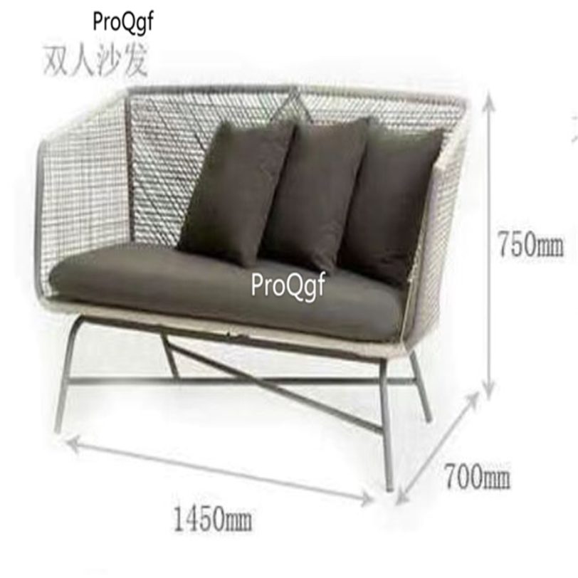 Prodgf 1 Set 145*75*70cm Minshuku rattan sofa - Image 2