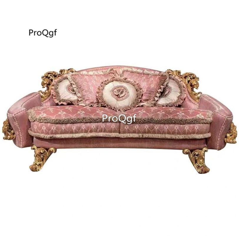 Prodgf 1Pcs A Set American pink Castle Princess Living Room Sofa 2
