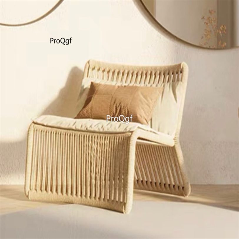 Prodgf 1Pcs A Set Creative Minshuku Rattan Sofa - Image 3