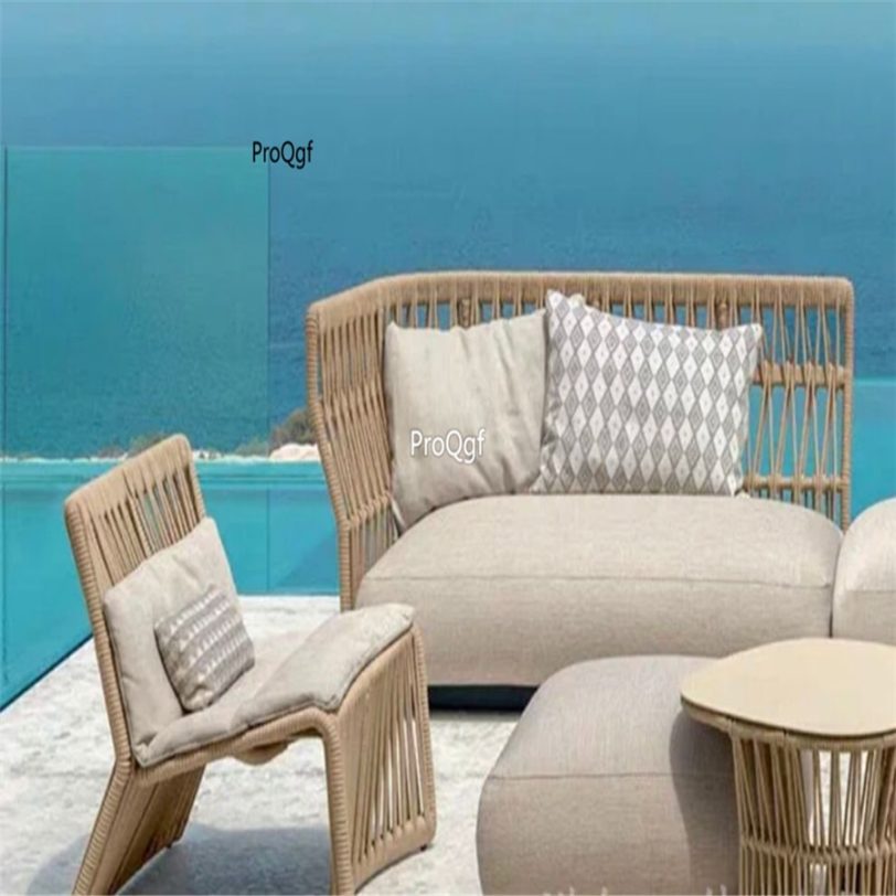 Prodgf 1Pcs A Set Creative Minshuku Rattan Sofa - Image 4