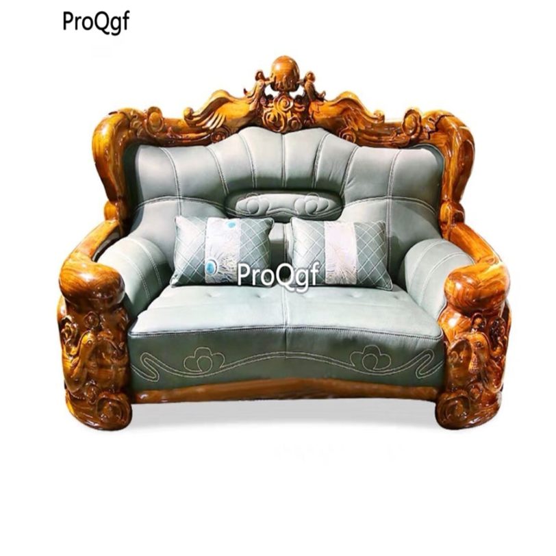 Prodgf 1Pcs A Set Ins Luxury Big House True Love Blue two people seat Sofa 1