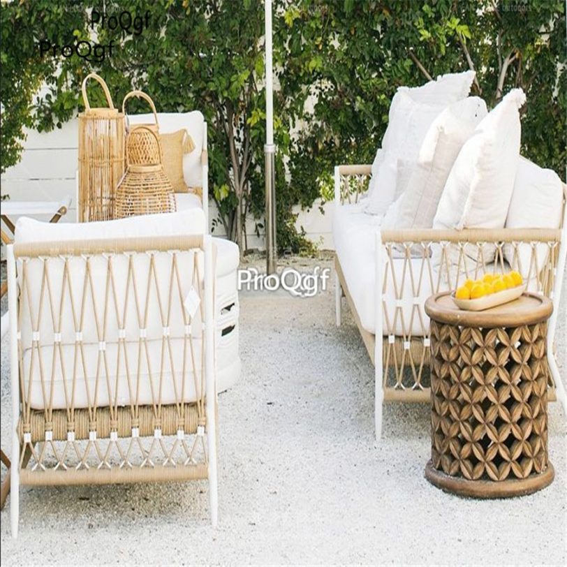 Prodgf 1Pcs A Set Minshuku New Series Leisure Rattan Sofa - Image 3