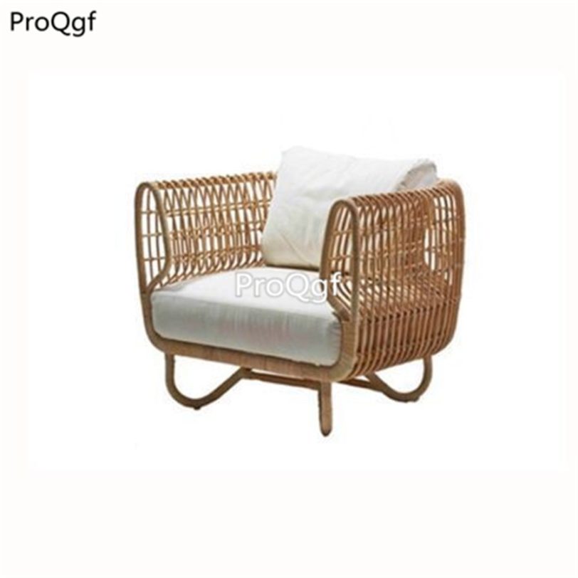 Prodgf 1Pcs A Set Minshuku Romantic Series Leisure Rattan Sofa - Image 2