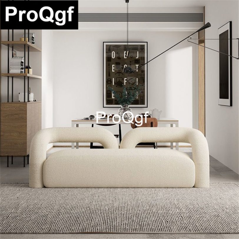 QGF 1Pcs A Set Prodgf ins Simple Lazy Arm Series Two People Seat Sofa 1