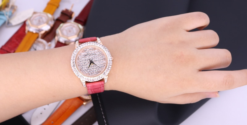 SALE Discount Melissa Crystal Old Types Men s Women s Watch Japan Mov t Fashion Hours