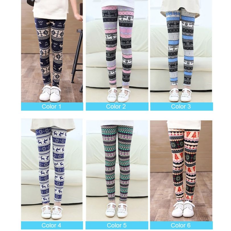 SheeCute Spring Autumn Girls Full Length Skinny Leggings SCH001 - Image 2