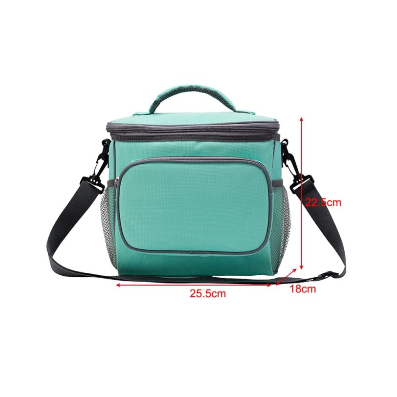 Shoulder Thicker Cooler Large Bag Lunch Tote Insulated Ice Pack Portable Waterproof Folding Picnic Food Beer Storage Container - Image 6