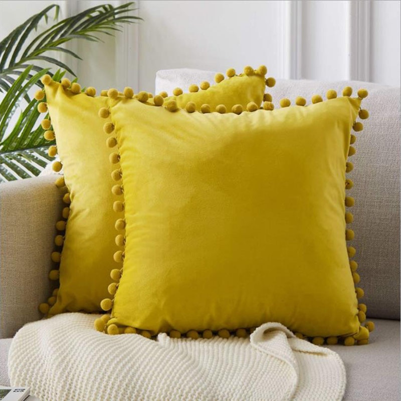 Soft Velvet Cushion Cover Decorative Pillow Case Covers Home Decor Living Room Decoration Sofa Luxury pillowcases 1