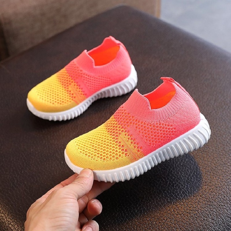 Spring Autumn Baby Kids Boy Girl Woven Fly Shoes Children s Air Mesh Sneakers