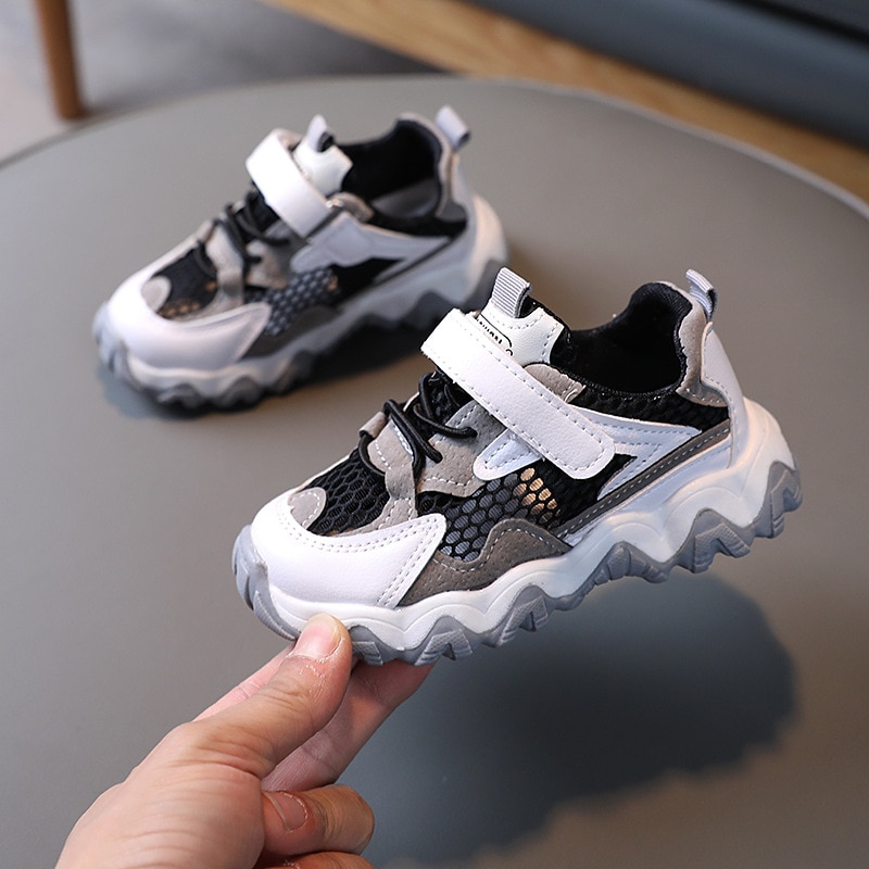Summer Child Sneakers Baby Boys Sports Shoes For Kids Boy Fashion Mesh Breathable Non Slip Casual